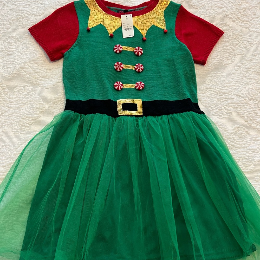 Christmas festive sweater dress